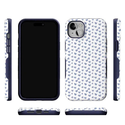 Lovebug | Blue Hearts Case Phone Case Casetry