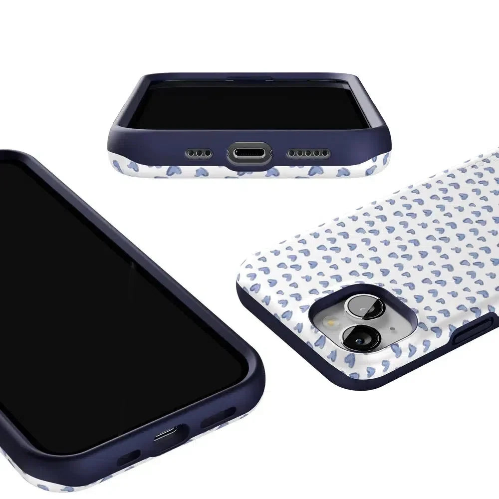 Lovebug | Blue Hearts Case Phone Case Casetry