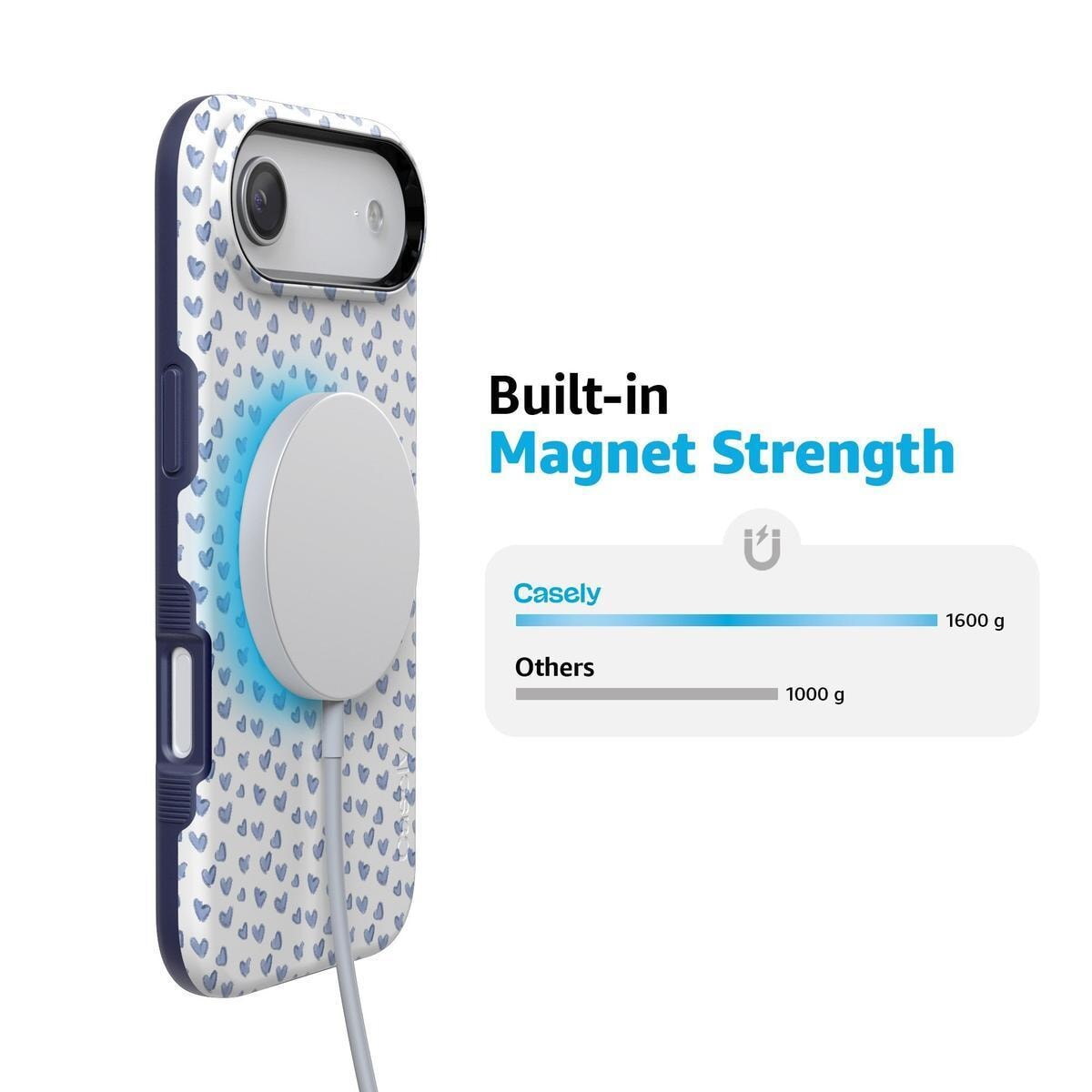 Lovebug | Blue Hearts Case Phone Case Casetry