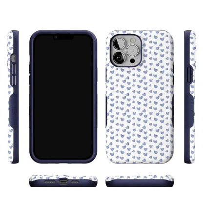 Lovebug | Blue Hearts Case Phone Case Casetry