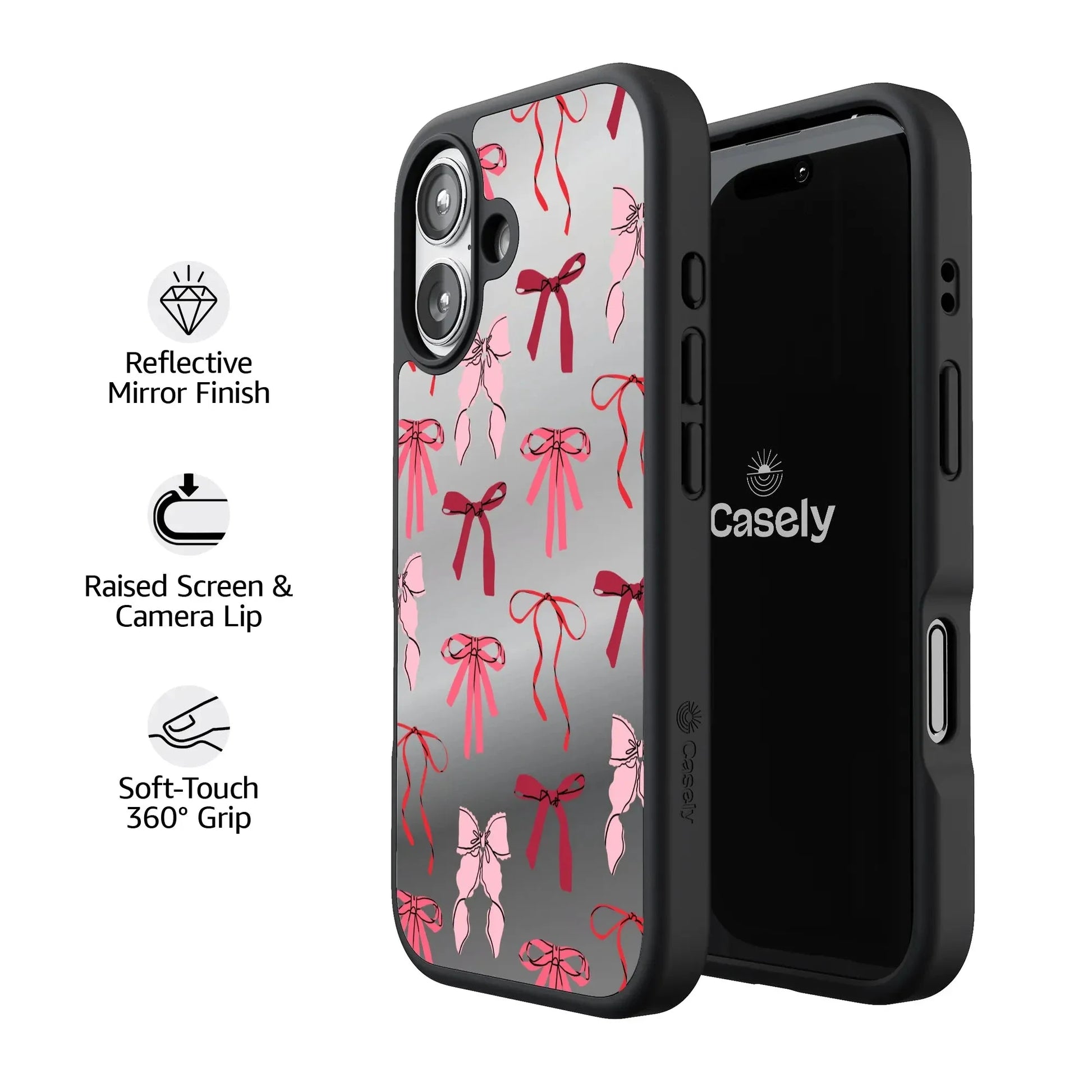 Lover Girlie | Pink Bows Case Phone Case get.casely