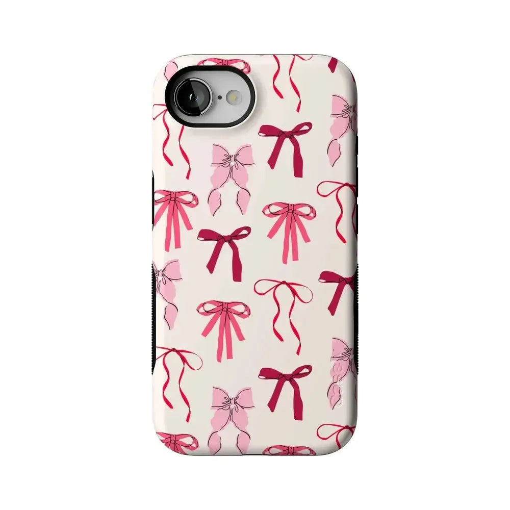 Lover Girlie | Pink Bows iPhone Case Phone Case Casetry Bold Flex + MagSafe® iPhone 16e