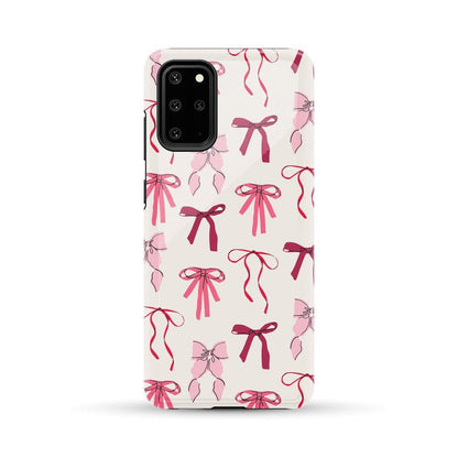 Lover Girlie | Pink Bows Case Phone Case Casetry Essential Galaxy S20 Plus