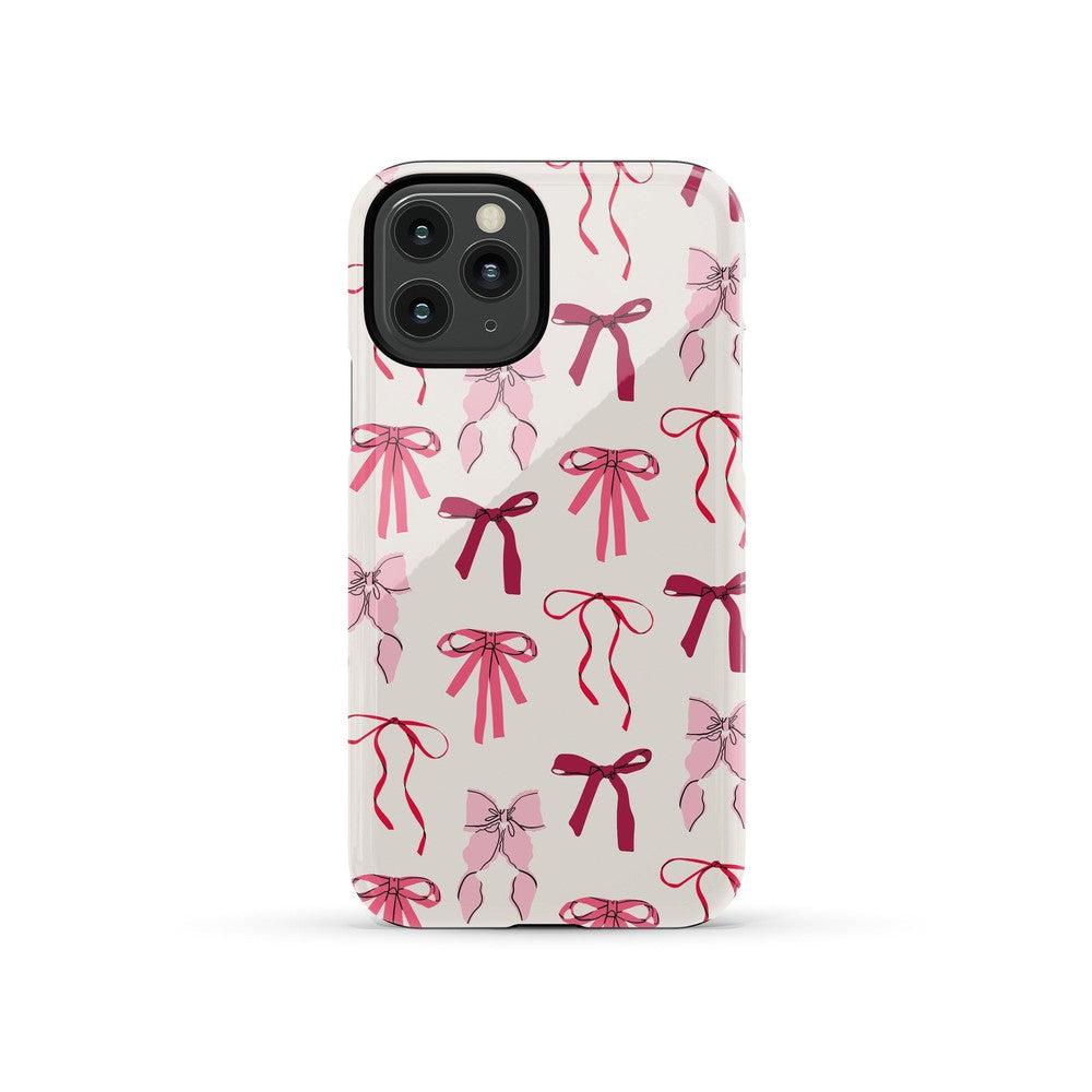 Lover Girlie | Pink Bows Case Phone Case Casetry Essential iPhone 11 Pro