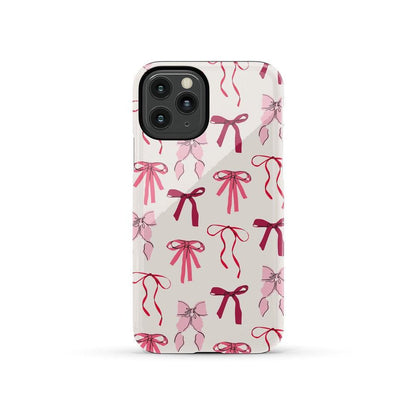 Lover Girlie | Pink Bows Case Phone Case Casetry Essential iPhone 11 Pro