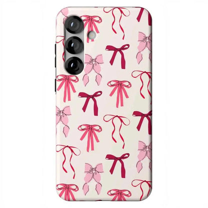 Lover Girlie | Pink Bows iPhone Case Phone Case Casetry Essential + MagSafe® Galaxy S25 Plus