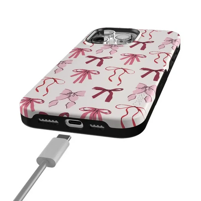 Lover Girlie | Pink Bows iPhone Case Phone Case Casetry