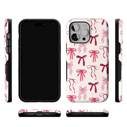 Lover Girlie | Pink Bows iPhone Case Phone Case Casetry