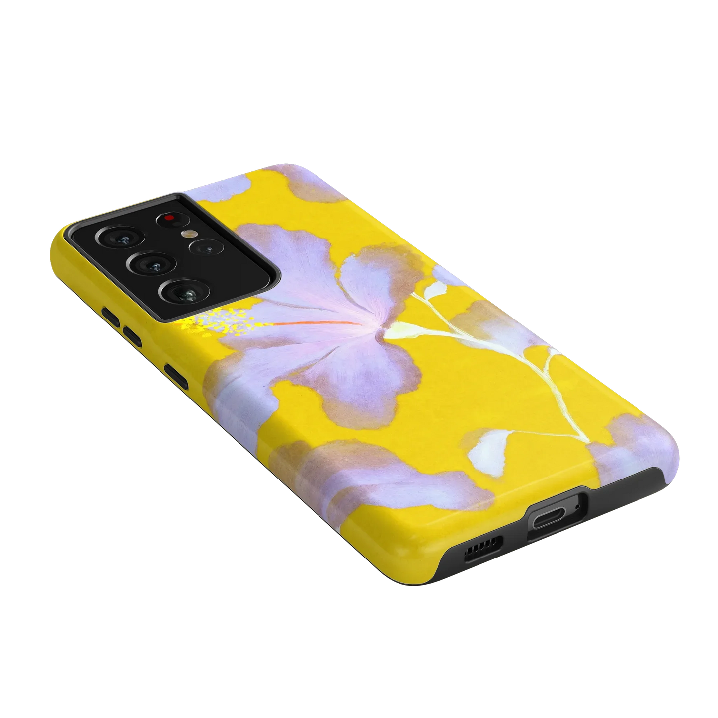 Hibiscus Haze | Painted Floral Case