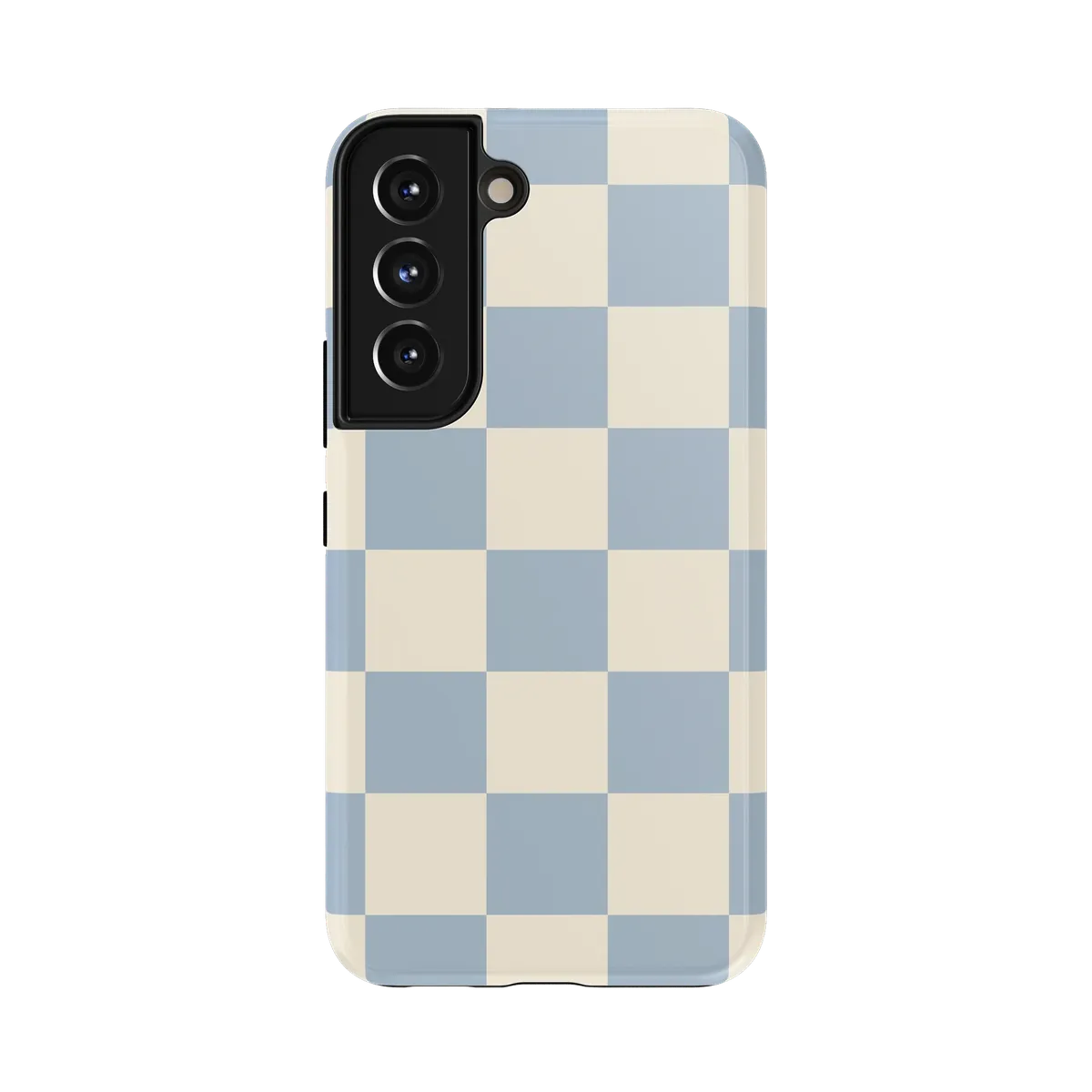 Fit Check | Light Blue Checkerboard Case - Galaxy S22