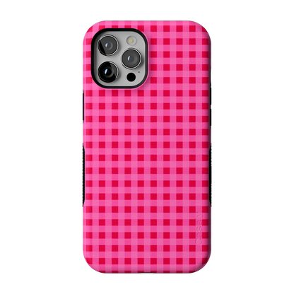 Sweet Jam | Hot Pink Gingham Case - iPhone 12 Pro