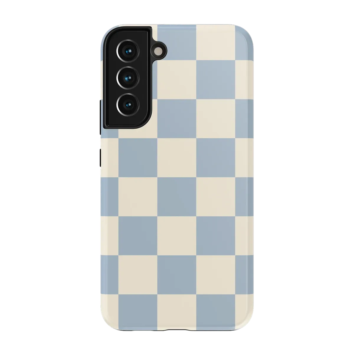 Fit Check | Light Blue Checkerboard Case - Galaxy S22 Plus