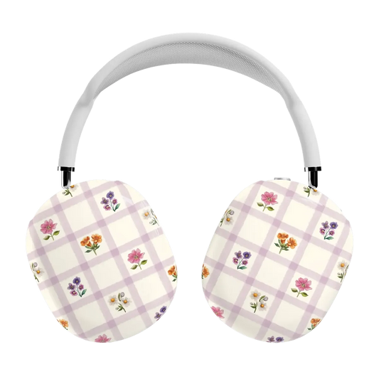 Meadow Check | Floral Gingham AirPods Max Case