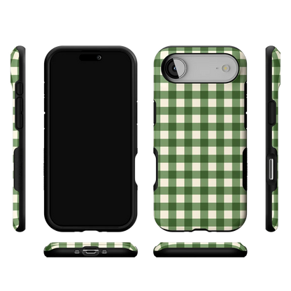 Checked Twice | Green Plaid Case
