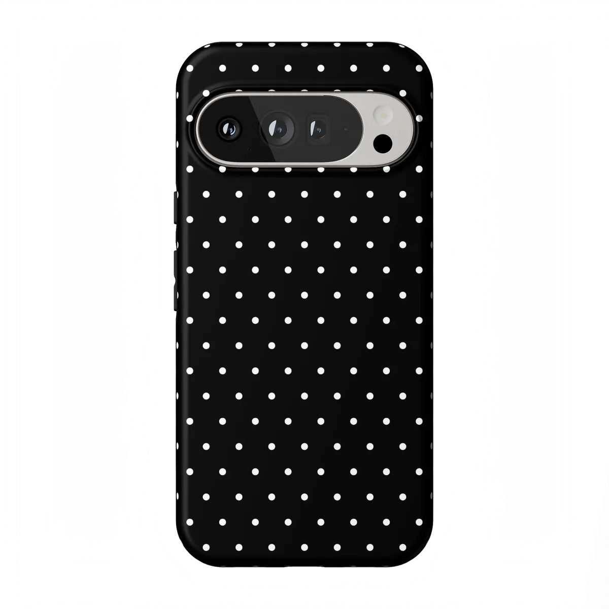 On the Dot | White Polka Dot Case