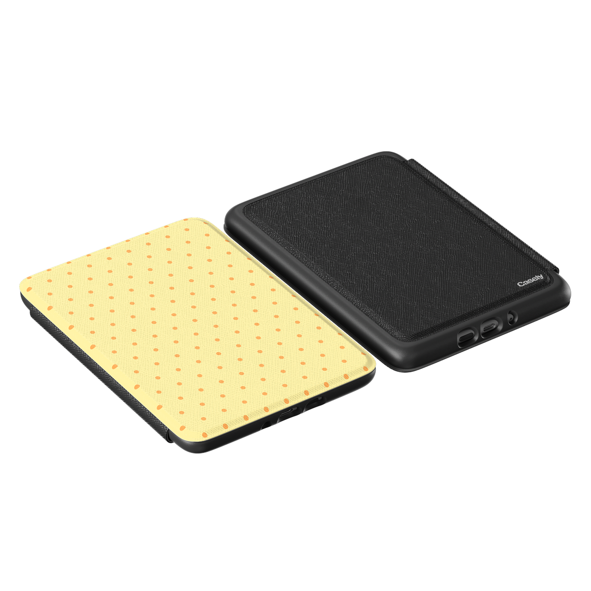 On the Dot | Yellow Polka Dot Kindle Case