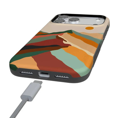 Magic Mountain | Colorblock Case iPhone Case get.casely