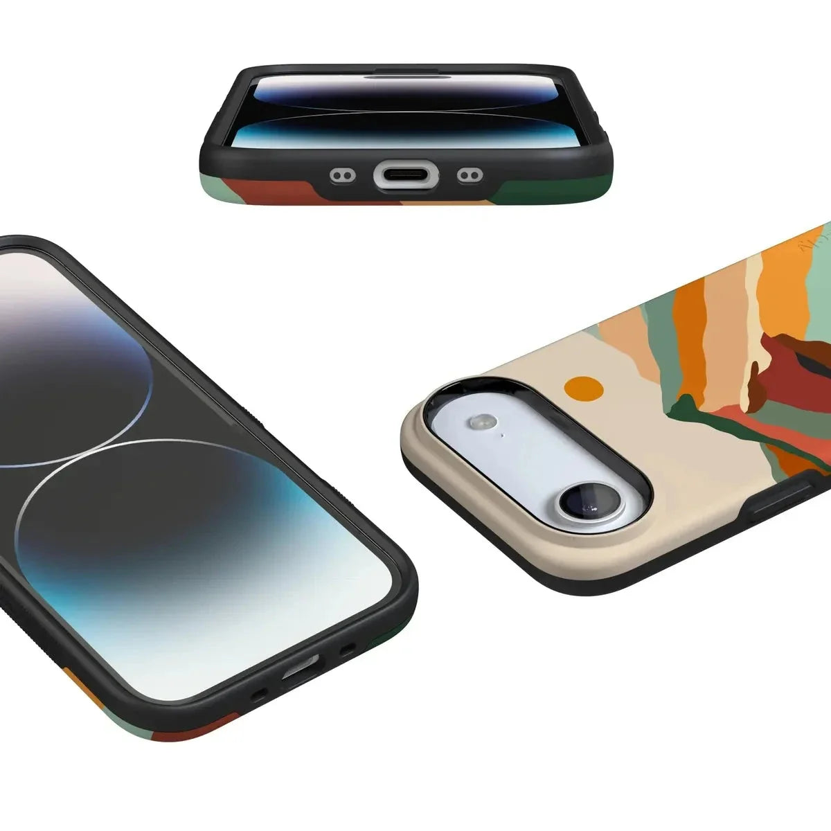 Magic Mountain | Colorblock Case iPhone Case get.casely