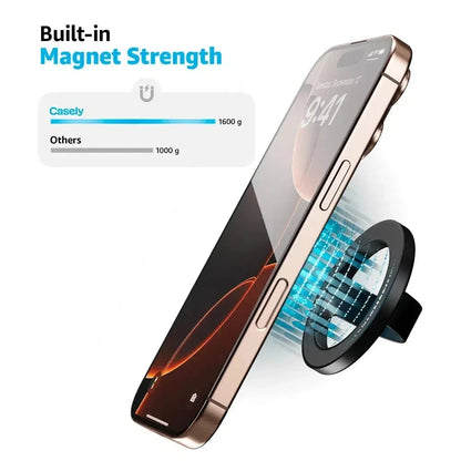 MagRing | Black Magnetic Phone Ring MagRing get.casely
