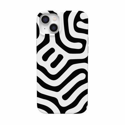 Maze | High Contrast Design Case Phone Case Casetry Classic + MagSafe® iPhone 14 Plus
