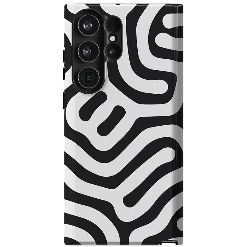 Maze | High Contrast Design Case Phone Case Casetry Essential Galaxy S23 Ultra