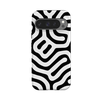 Maze | High Contrast Design Case Phone Case Casetry Essential + MagSafe® Google Pixel 10 Pro