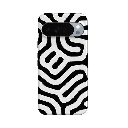 Maze | High Contrast Design Case Phone Case Casetry Essential + MagSafe® Google Pixel 10 Pro XL