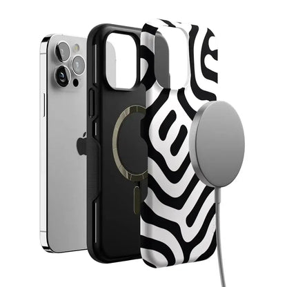 Maze | High Contrast Design Case Phone Case Casetry