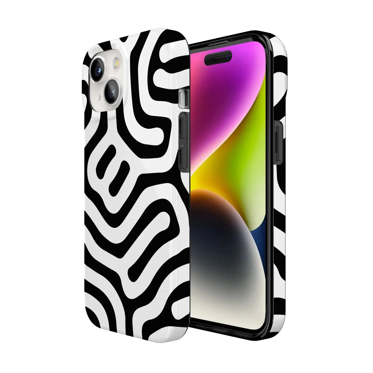 Maze | High Contrast Design Case Phone Case Casetry