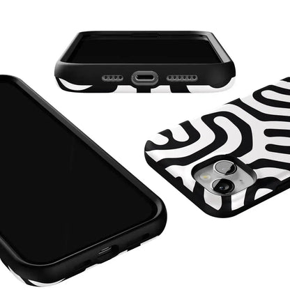 Maze | High Contrast Design Case Phone Case Casetry