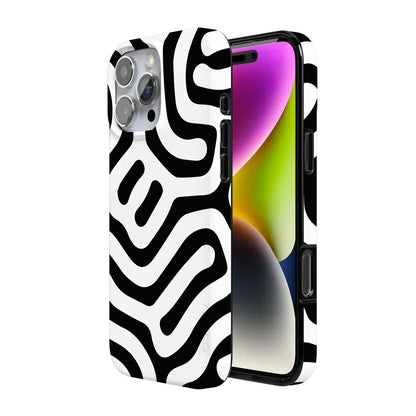 Maze | High Contrast Design Case Phone Case Casetry