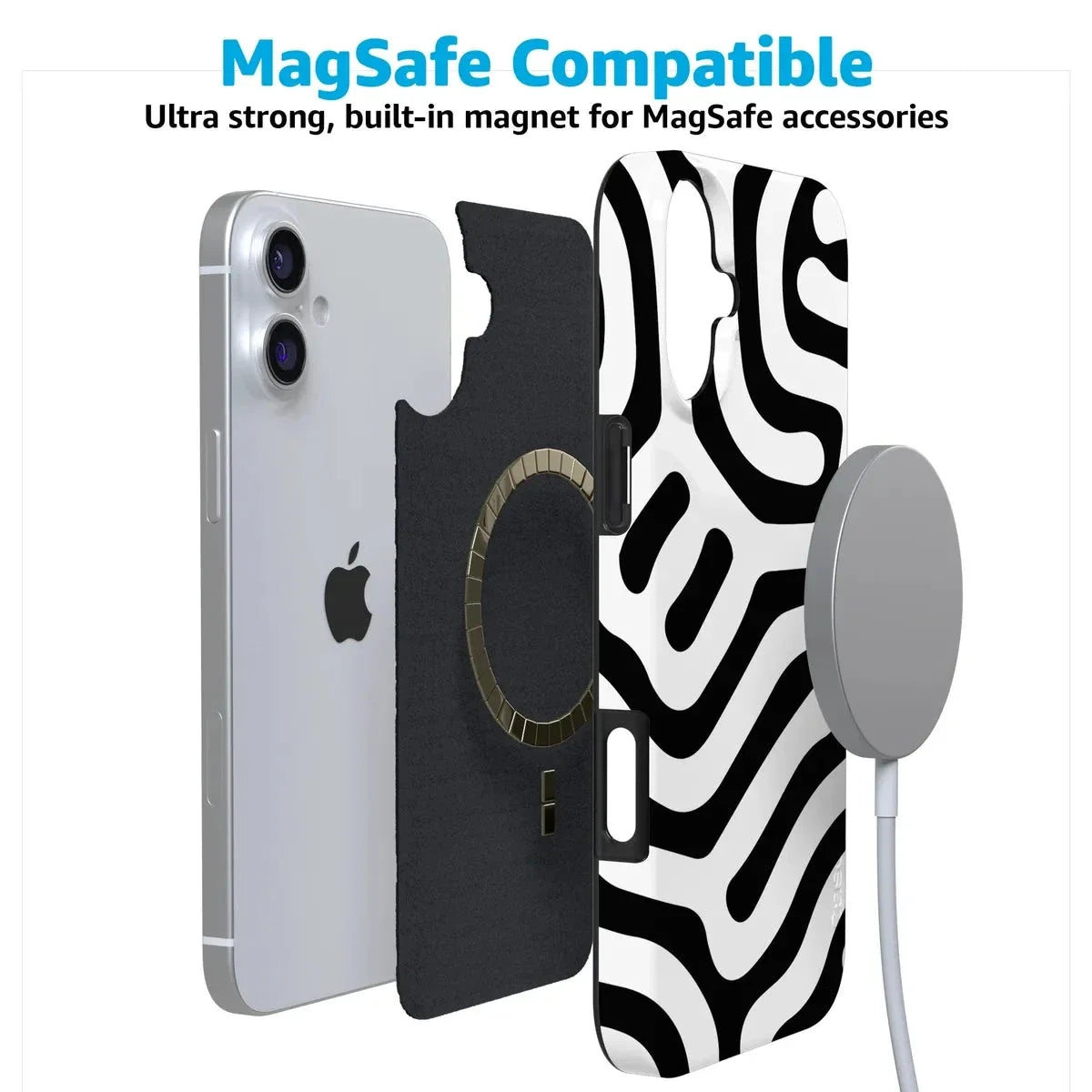 Maze | High Contrast Design Case Phone Case Casetry