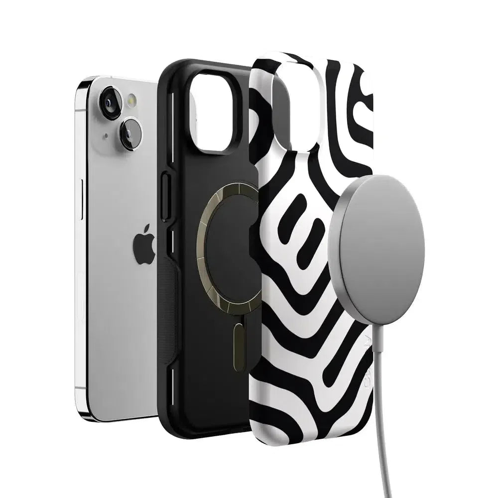 Maze | High Contrast Design Case Phone Case Casetry