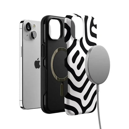 Maze | High Contrast Design Case Phone Case Casetry
