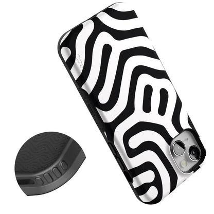 Maze | High Contrast Design Case Phone Case Casetry