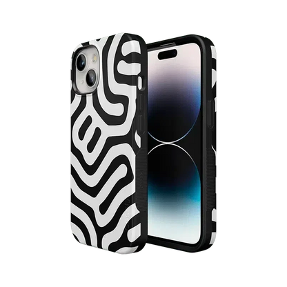 Maze | High Contrast Design Case Phone Case Casetry