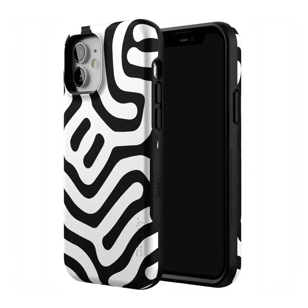 Maze | High Contrast Design Case Phone Case Casetry