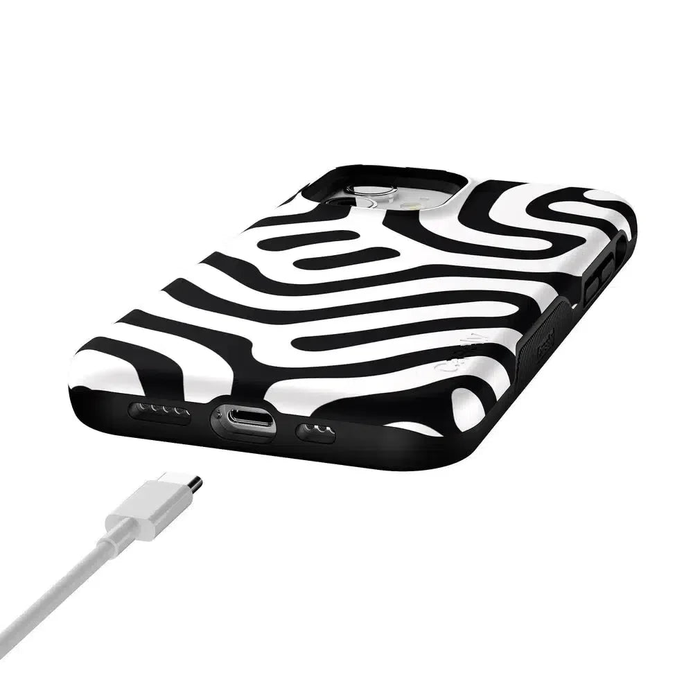 Maze | High Contrast Design Case Phone Case Casetry
