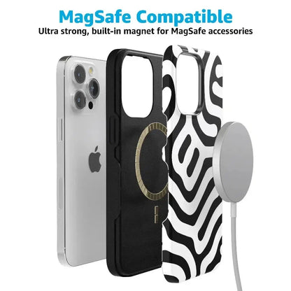 Maze | High Contrast Design Case Phone Case Casetry