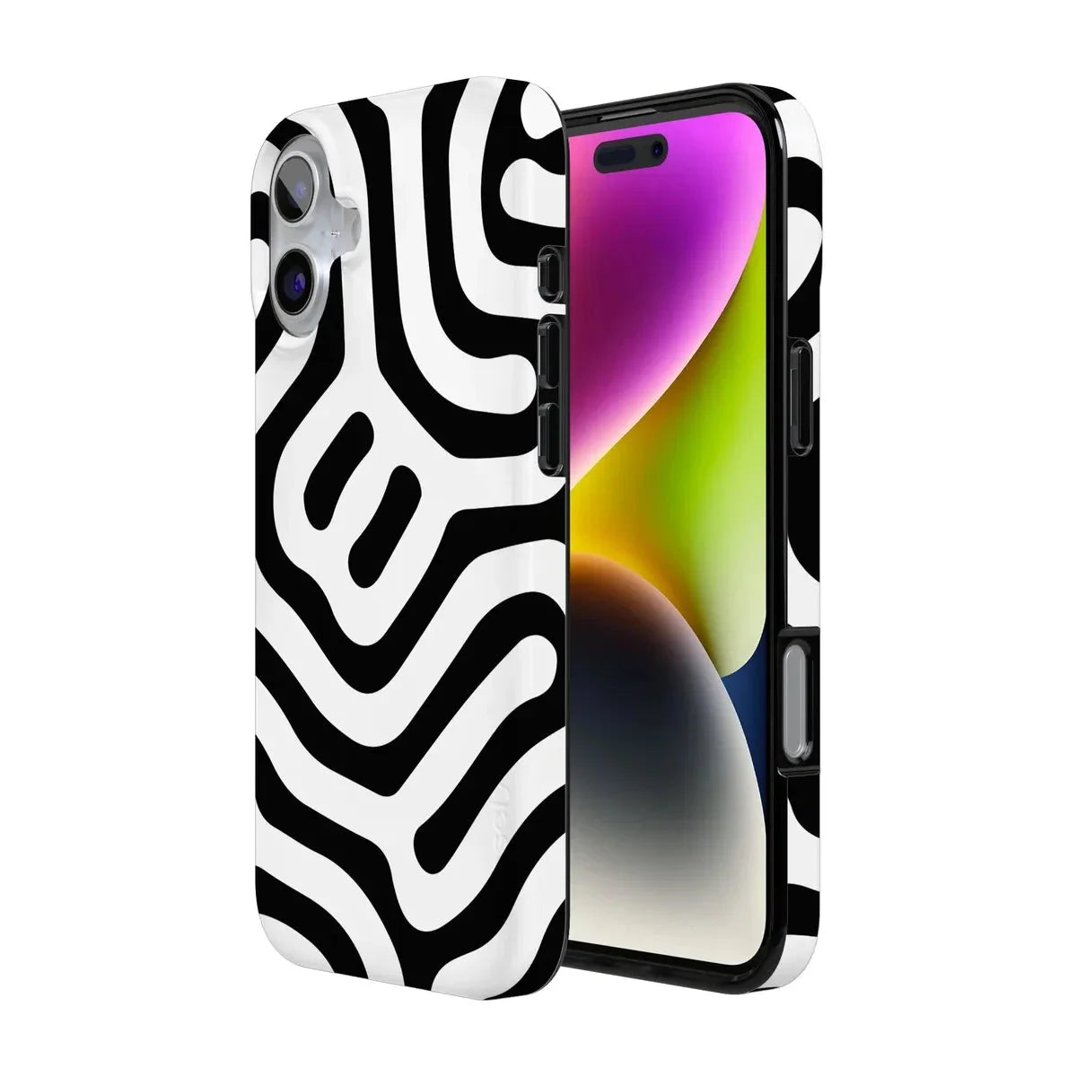 Maze | High Contrast Design Case Phone Case Casetry