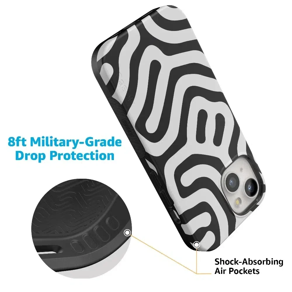 Maze | High Contrast Design Case Phone Case Casetry