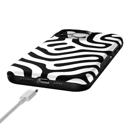 Maze | High Contrast Design Case Phone Case Casetry