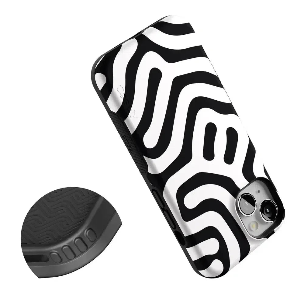 Maze | High Contrast Design Case Phone Case Casetry