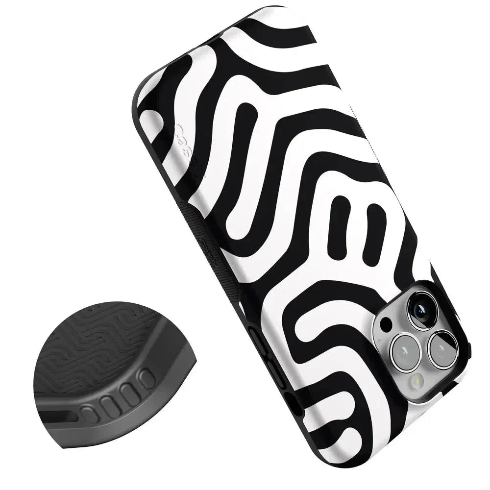 Maze | High Contrast Design Case Phone Case Casetry