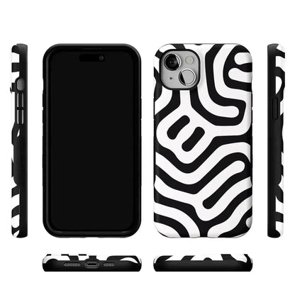 Maze | High Contrast Design Case Phone Case Casetry