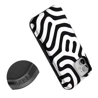 Maze | High Contrast Design Case Phone Case Casetry