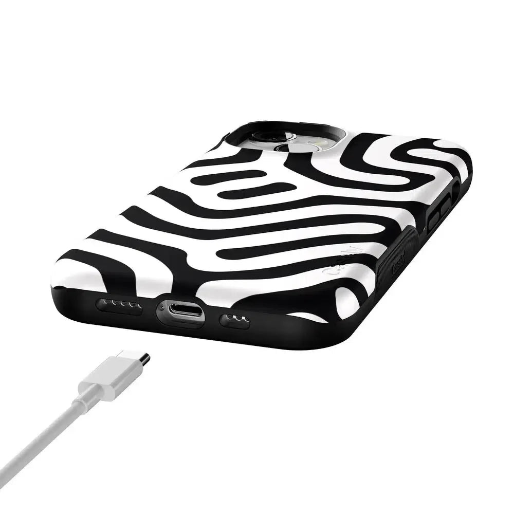 Maze | High Contrast Design Case Phone Case Casetry
