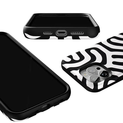 Maze | High Contrast Design Case Phone Case Casetry
