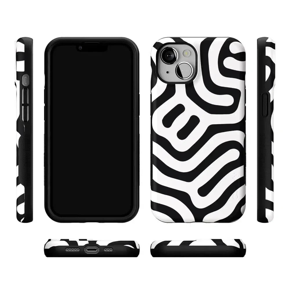 Maze | High Contrast Design Case Phone Case Casetry