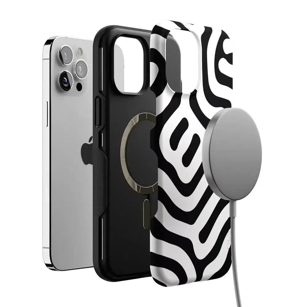 Maze | High Contrast Design Case Phone Case Casetry